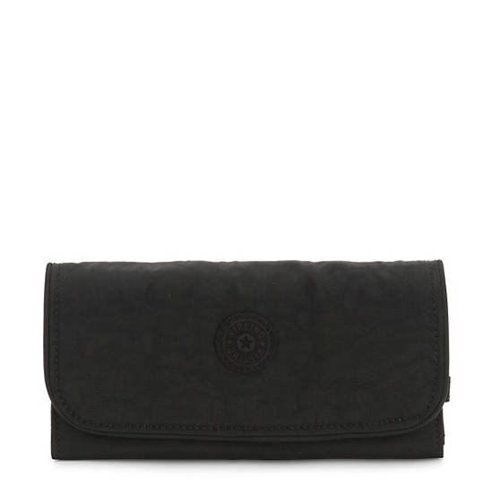 Kipling Money Land Snap Wallet Wallets Black Noir | AU 2185VR